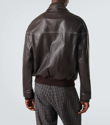 Wales Bonner Time leather jacket - Wales Bonner - Modalova