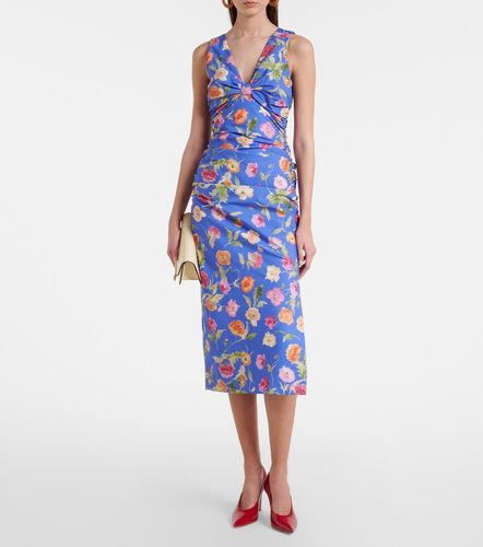 Midikleid aus einem Baumwollgemisch - Carolina Herrera - Modalova