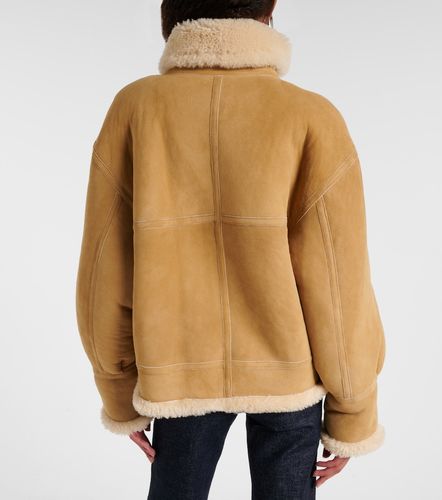 Jacke Portia aus Veloursleder mit Shearling - Nour Hammour - Modalova