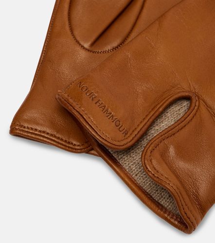 Nour Hammour Guantes de piel - Nour Hammour - Modalova