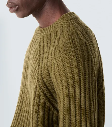 Pullover in lana e cashmere a coste - Allude - Modalova