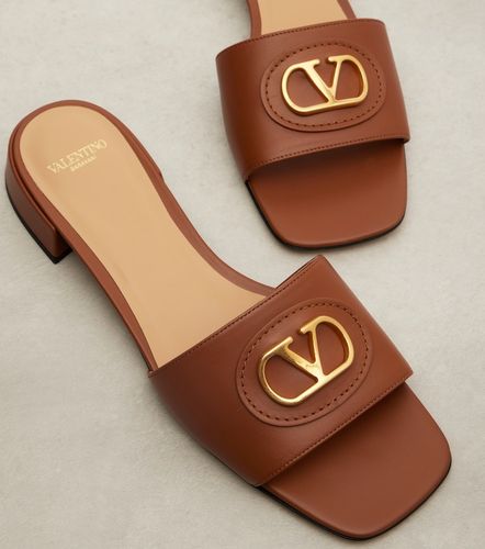 VLogo leather sandals - Valentino Garavani - Modalova