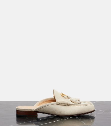 Mules VLogo in suede - Valentino Garavani - Modalova