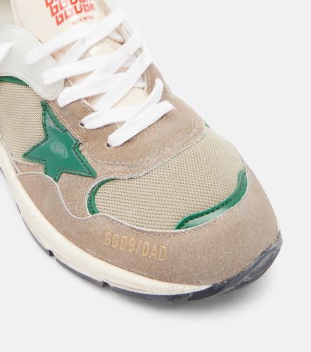 Sneakers Dad Star mit Veloursleder - Golden Goose - Modalova