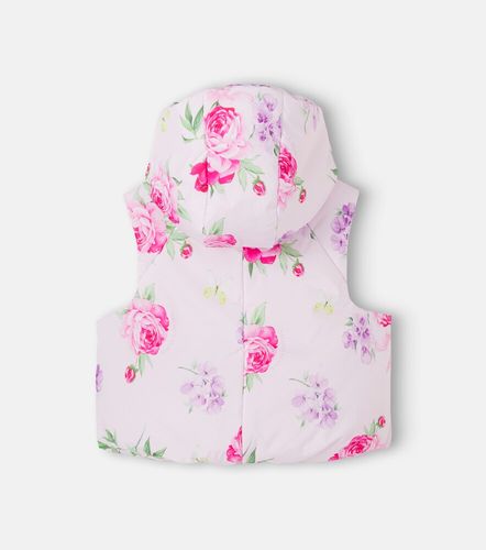 Monnalisa Chaleco acolchado floral - Monnalisa - Modalova