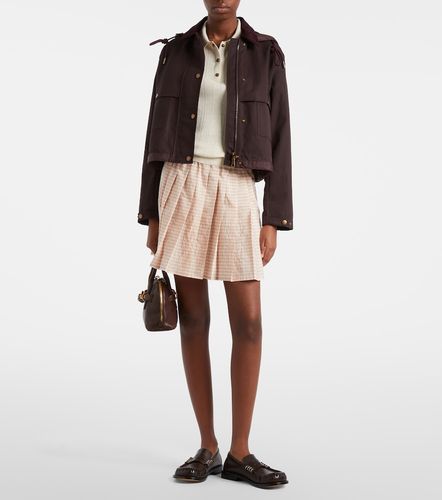 Moncler Polo in maglia di cotone - Moncler - Modalova