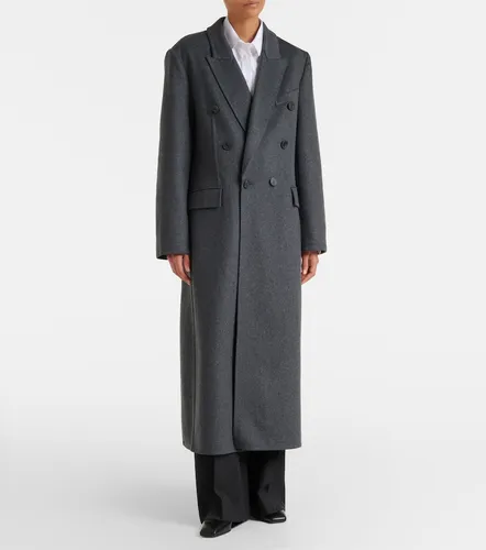 Double-breasted wool-blend coat - Victoria Beckham - Modalova