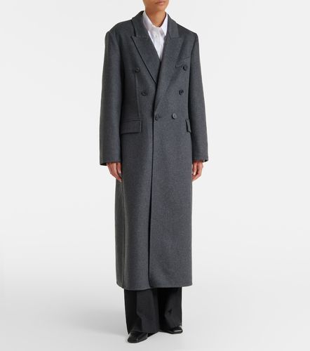 Double-breasted wool-blend coat - Victoria Beckham - Modalova