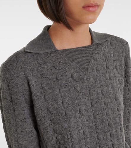 Etro Pullover polo in lana a trecce - Etro - Modalova