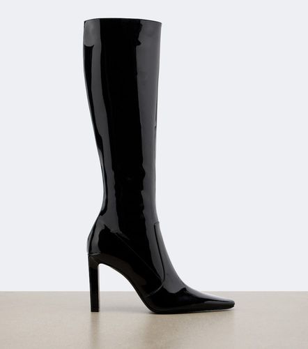 Botas altas Francoise de charol - Saint Laurent - Modalova