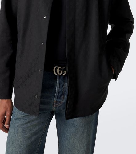 Gucci Camisa de lona GG de algodón - Gucci - Modalova
