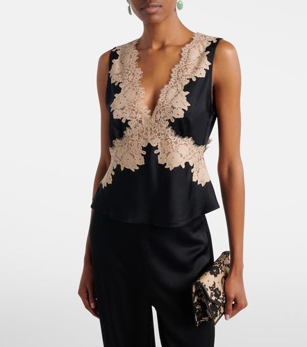 Rixo Top Emmie aus Satin mit Spitze - Rixo - Modalova