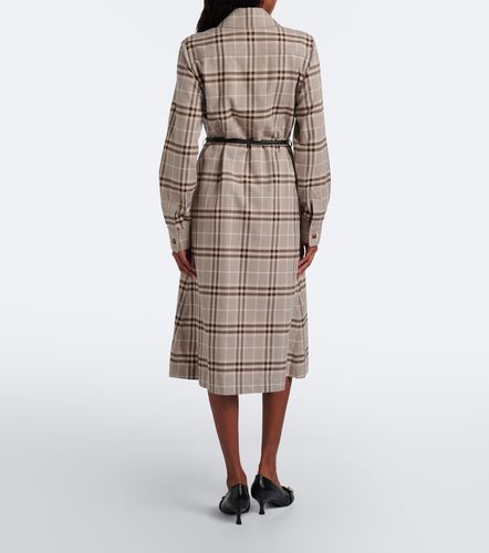 Hemdblusenkleid Check aus Baumwolle - Burberry - Modalova
