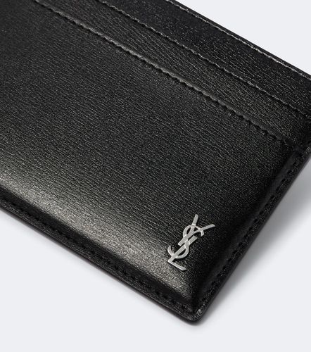 Tarjetero Cassandre de piel - Saint Laurent - Modalova