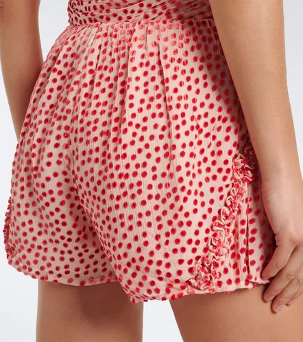 Elise polka-dot ruffled shorts - Posse - Modalova