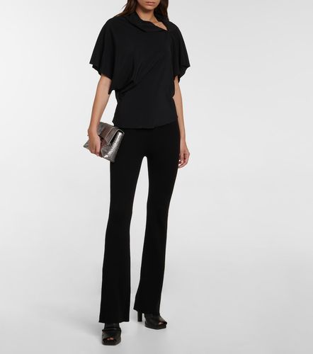 Rib-knit wool-blend pants - Rick Owens - Modalova