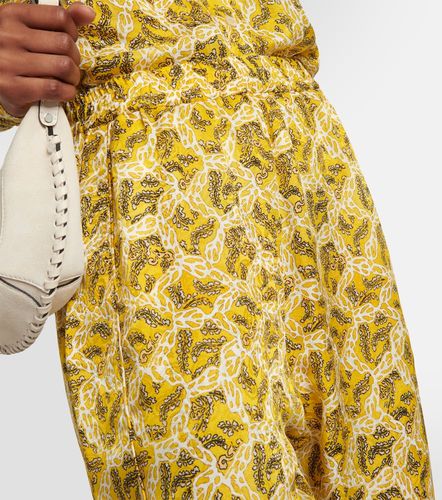 Pantaloni Piera regular in misto seta - Isabel Marant - Modalova