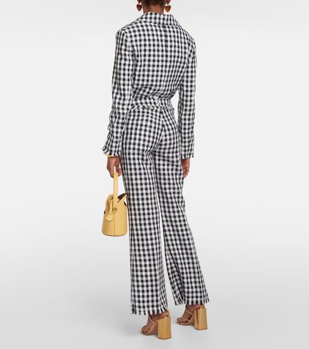 Etro Gingham flared pants - Etro - Modalova