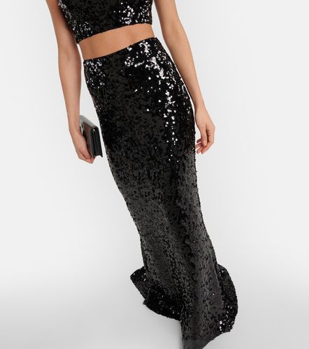 Gonna lunga con paillettes - Dolce&Gabbana - Modalova