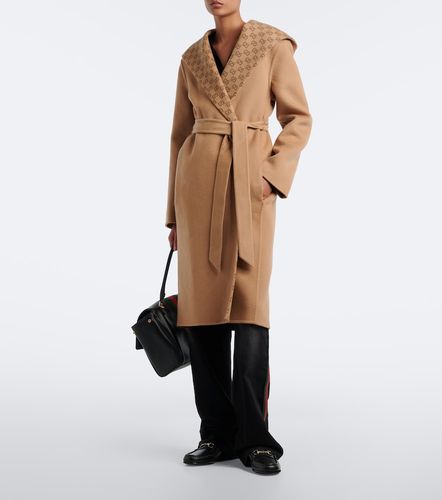 GG reversible wool and silk coat - Gucci - Modalova