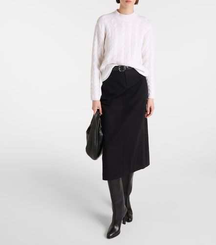 Vince Cable-knit wool-blend sweater - Vince - Modalova
