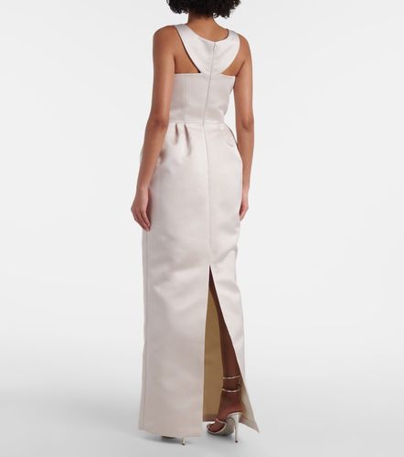Abito lungo Trecchi in satin - Safiyaa - Modalova
