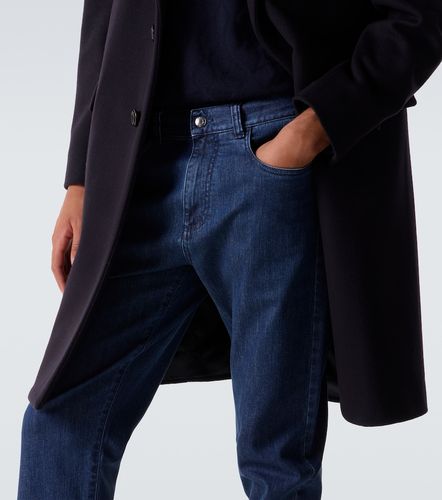 Canali Jeans slim de tiro medio - Canali - Modalova