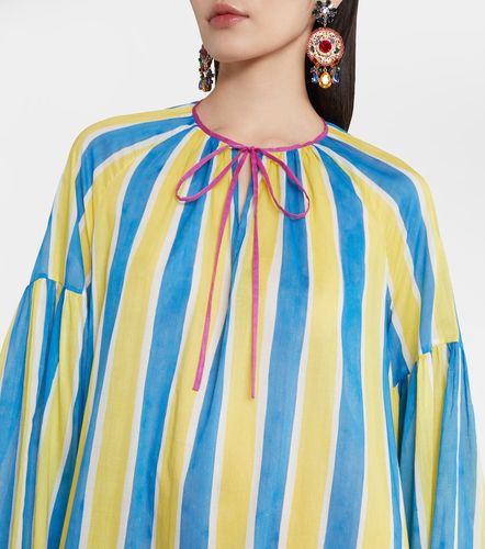 Caftán de algodón a rayas - Dolce&Gabbana - Modalova