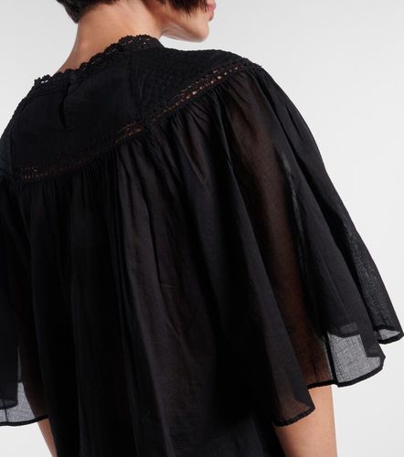 Blusa Garia de algodón con encaje - Marant Etoile - Modalova