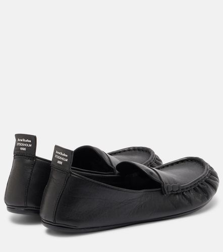 Acne Studios Leather penny loafers - Acne Studios - Modalova