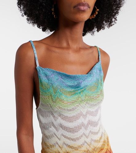 Missoni Open-knit lame maxi dress - Missoni - Modalova