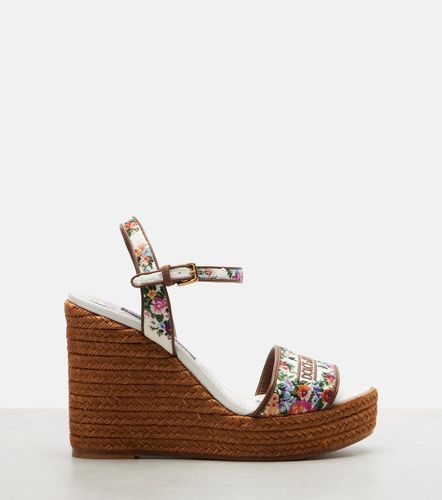 Bestickte Espadrille-Wedges - Dolce&Gabbana - Modalova