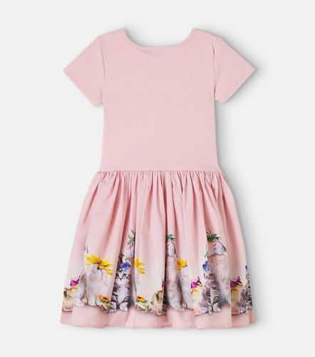 Vestido en mezcla de algodón estampado - Molo - Modalova