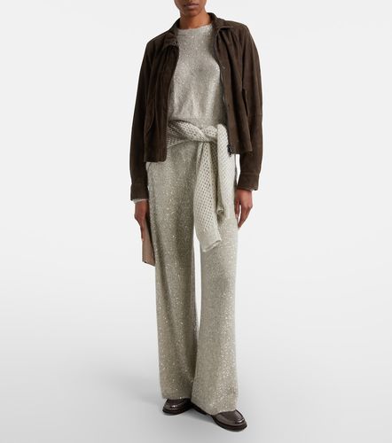 Pullover mit Pailletten - Brunello Cucinelli - Modalova