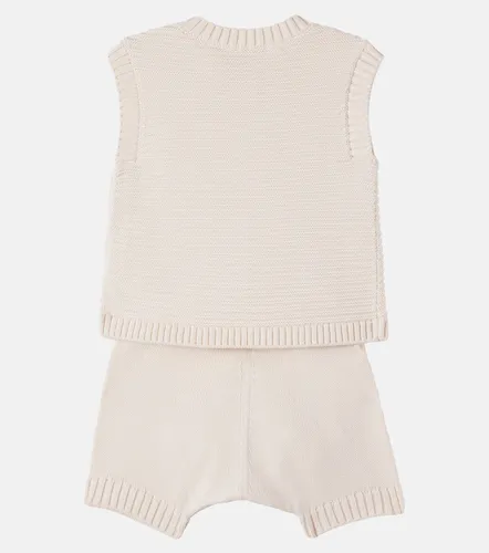 Bebé - set Tendresse de top y shorts de algodón - Bonpoint - Modalova