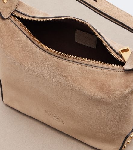 Borsa a spalla Sacca Mini in suede - Tod's - Modalova