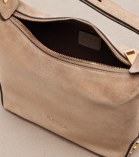 Tod's Sacca Mini suede shoulder bag - Tod's - Modalova