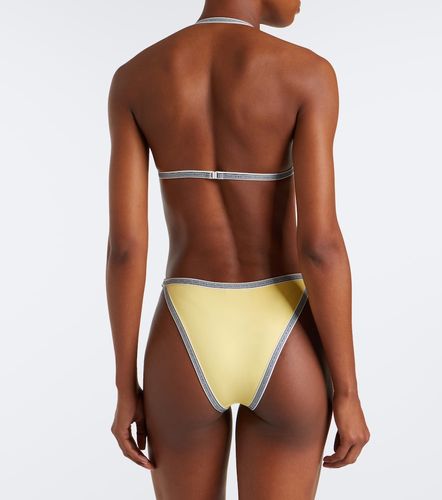 Braga de bikini Greca bordada - Versace - Modalova