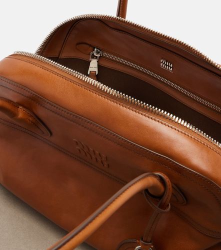 Bolso bowling Vivant Medium de piel - Miu Miu - Modalova