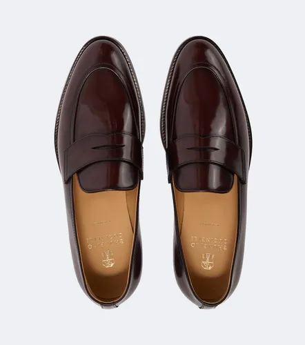 Mocasines penny de piel - Brunello Cucinelli - Modalova