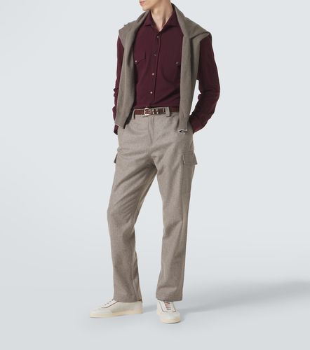 Wool tapered pants - Brunello Cucinelli - Modalova