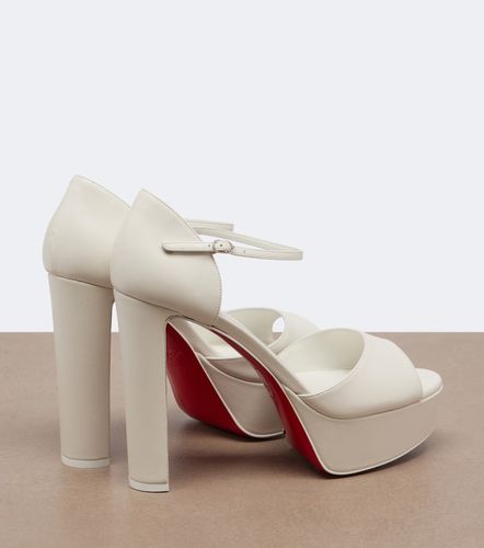 Sandaloo leather platform sandals - Christian Louboutin - Modalova