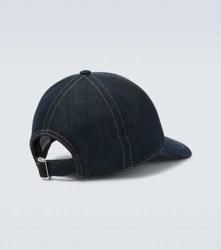 Moncler Baseballcap aus Denim - Moncler - Modalova