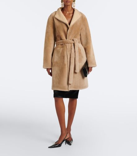 Reversible shearling coat - Yves Salomon - Modalova