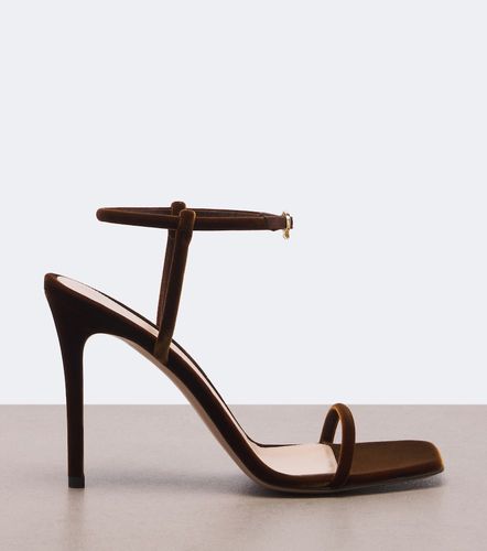Gianvito Rossi Sandali in velluto - Gianvito Rossi - Modalova