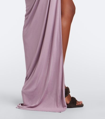 Vestido de fiesta Lilies Avra de jersey drapeado - Rick Owens - Modalova
