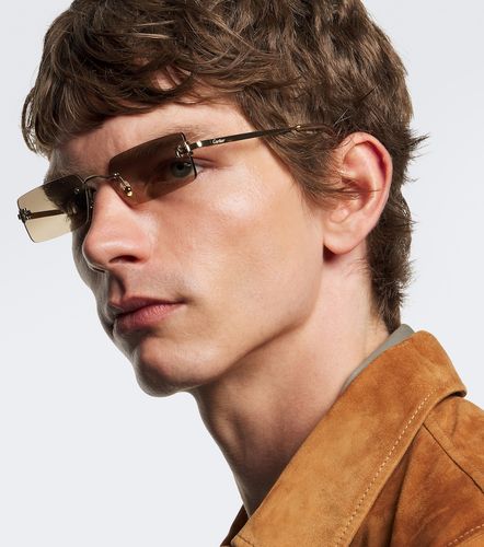 Signature C rectangular sunglasses - Cartier Eyewear Collection - Modalova
