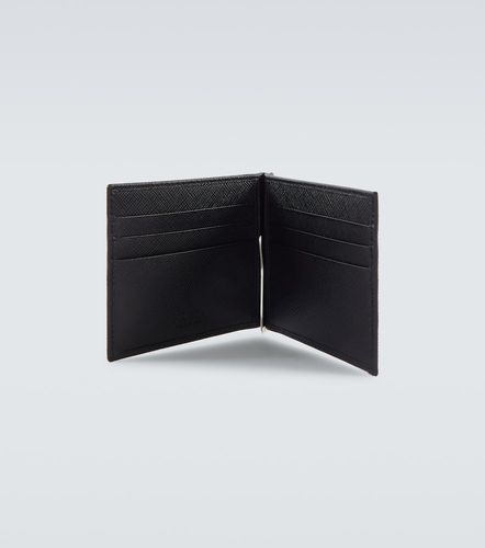 Prada Tarjetero de piel saffiano - Prada - Modalova