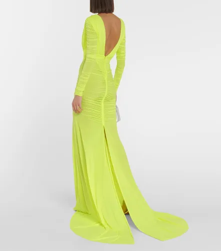 Alex Perry Ruched satin gown - Alex Perry - Modalova