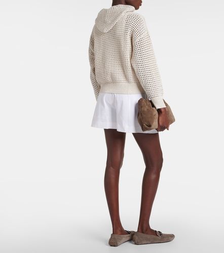 Sudadera calada en mezcla de algodón - Brunello Cucinelli - Modalova